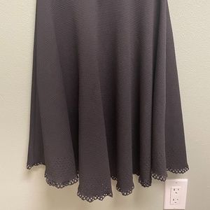 Painted Threads Black Skirt